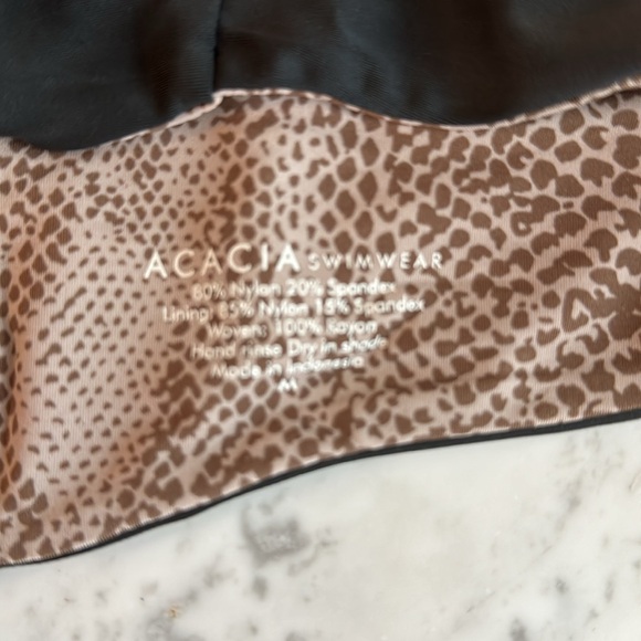 Acacia Grey Bikini Top Size Medium - Picture 5 of 5